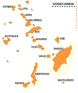Dodecanese Islands Ferry Routes