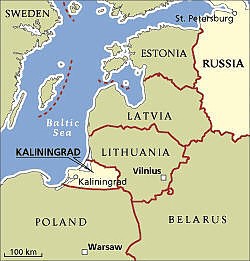 Kaliningrad Map