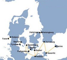 Scandlines Route Map