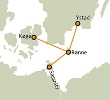 Bornholm Route Map