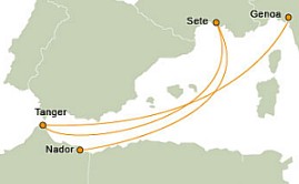 Comarit Route Map