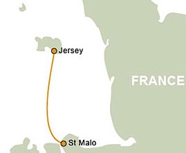 Corsaire Route Map