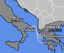 European Sealines Route Map