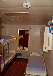P&O Ferries 4 Berth Cabin